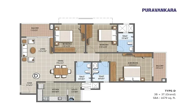 Purva Weaves Floor Plan